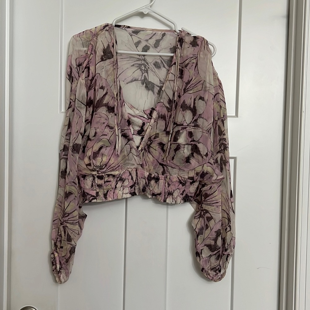 Sheer Crop by Anthropologie